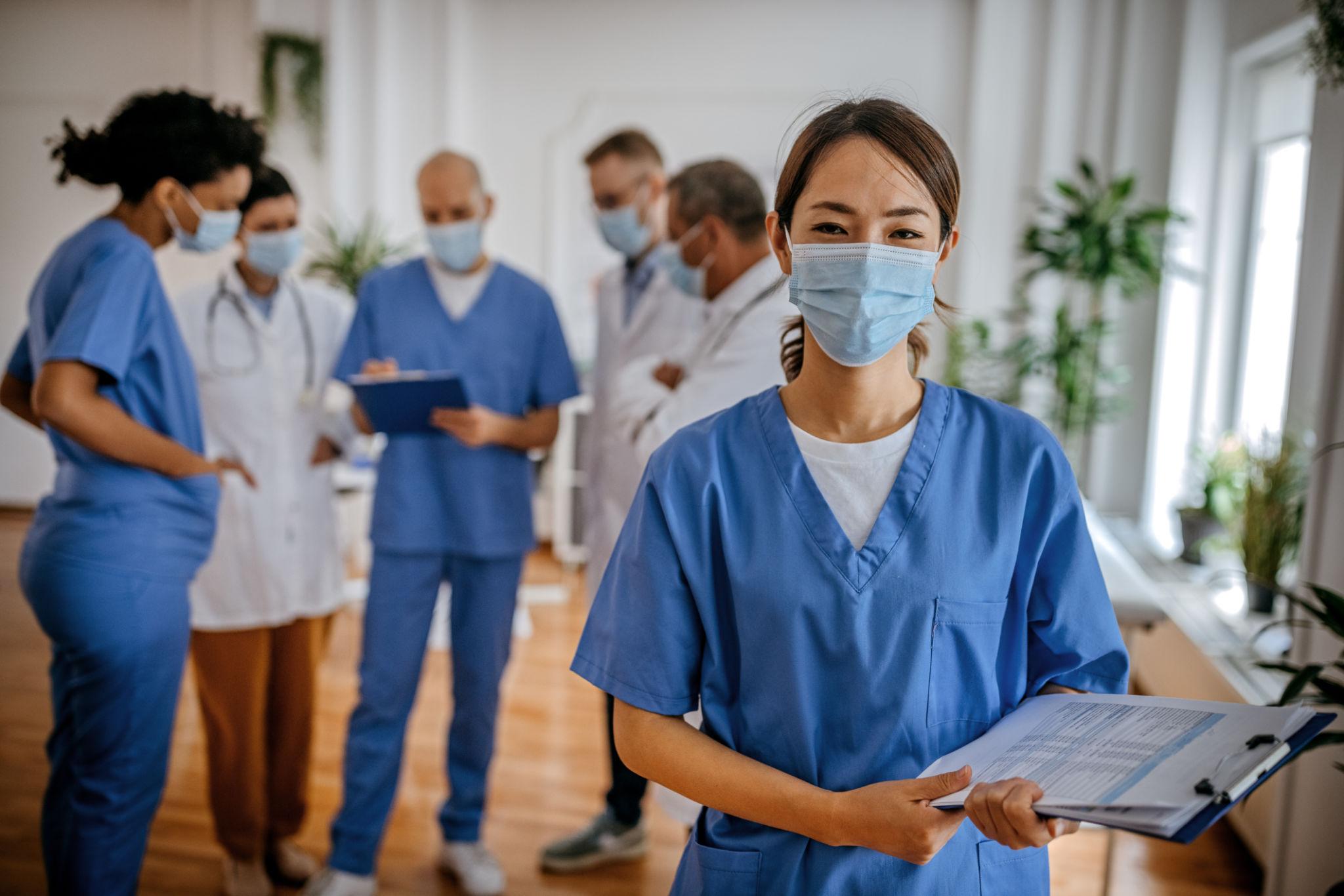 Équipe médicale professionnelle